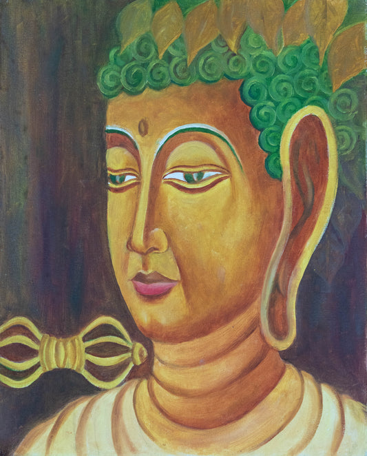The Calm of Buddha by Rudra